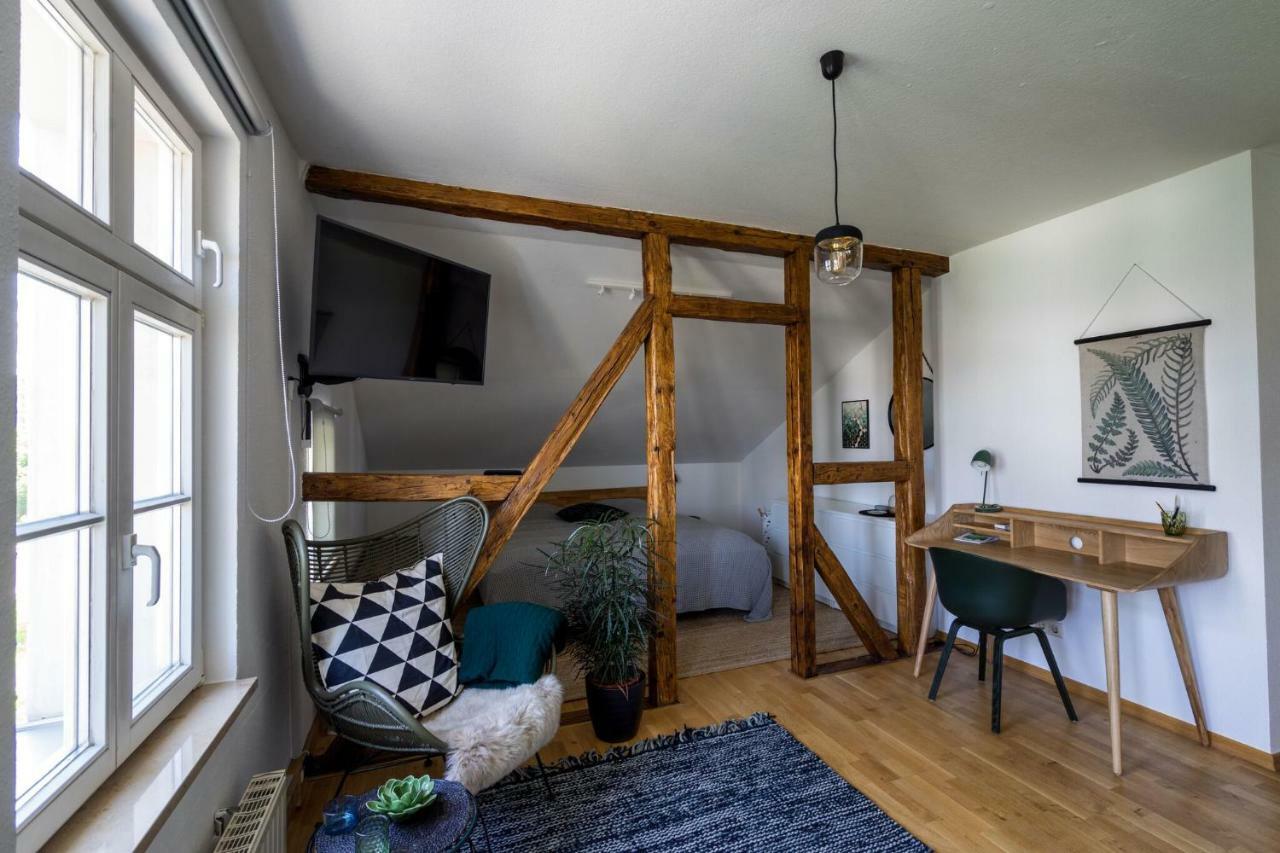 Stilvolles Zentrumsnahes Wohlfuehl-Appartment Leipzig Eksteriør billede