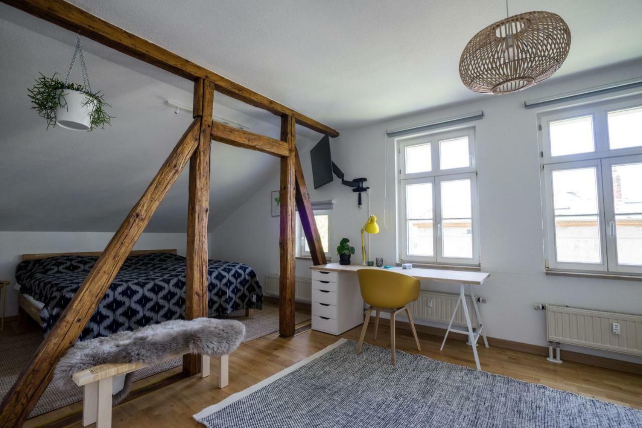 Stilvolles Zentrumsnahes Wohlfuehl-Appartment Leipzig Eksteriør billede