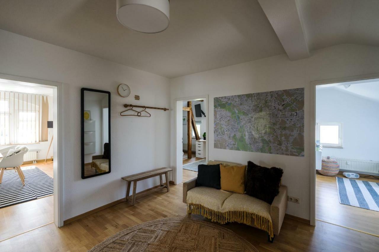 Stilvolles Zentrumsnahes Wohlfuehl-Appartment Leipzig Eksteriør billede