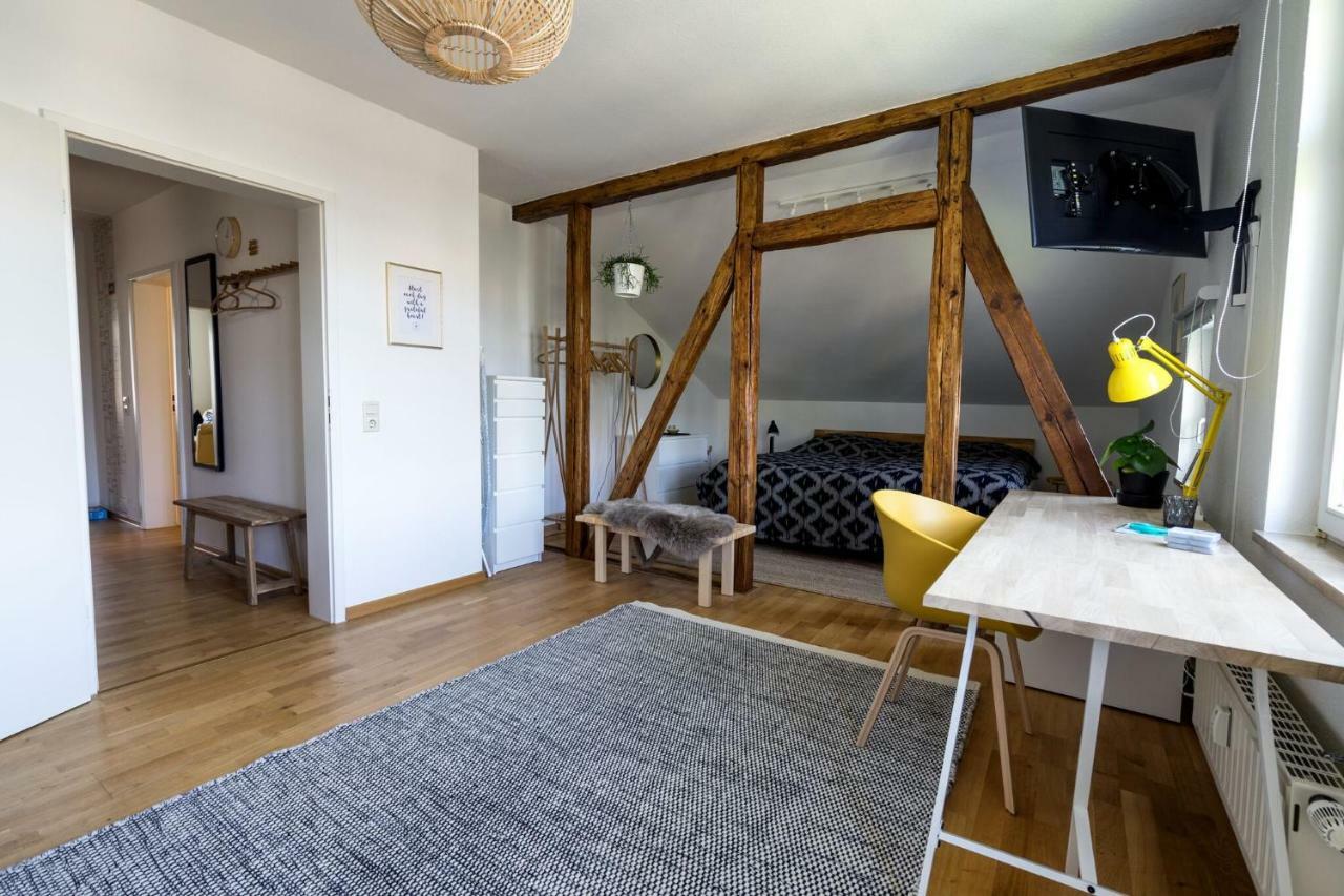 Stilvolles Zentrumsnahes Wohlfuehl-Appartment Leipzig Eksteriør billede