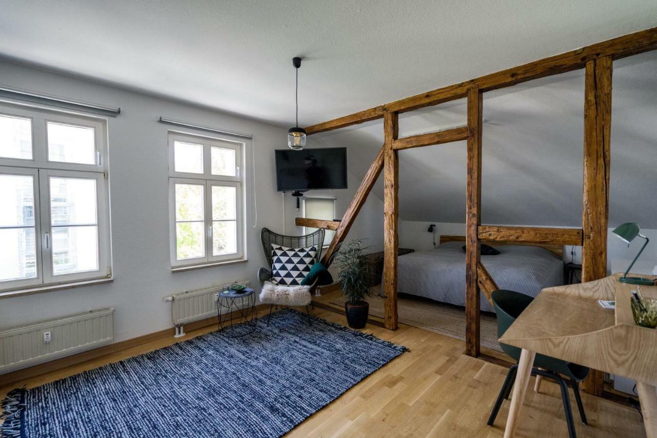 Stilvolles Zentrumsnahes Wohlfuehl-Appartment Leipzig Eksteriør billede